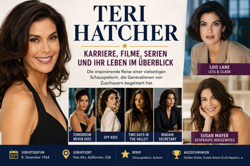 Teri Hatcher: Karriere, Filme, Serien und ihr Leben im Überblick