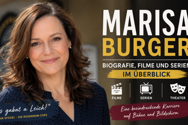 Marisa Burger: Biografie, Filme und Serien im Überblick