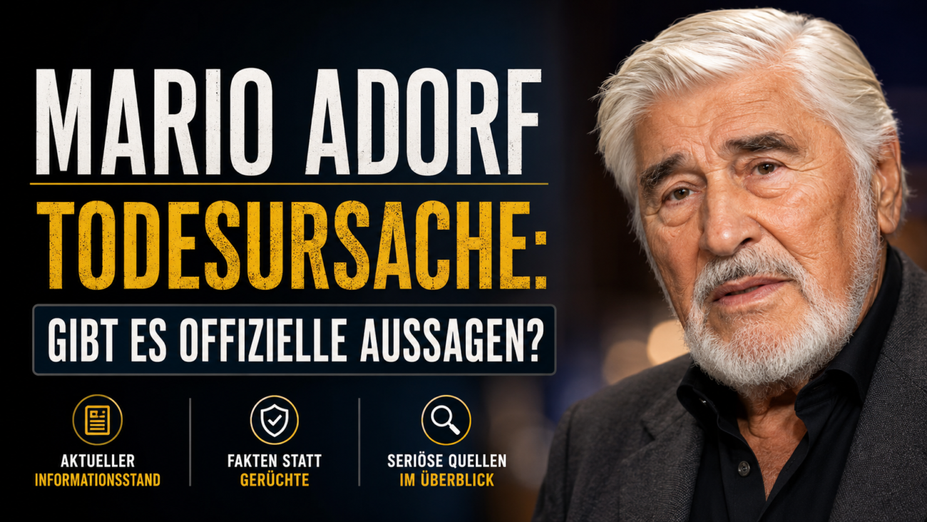 mario adorf todesursache