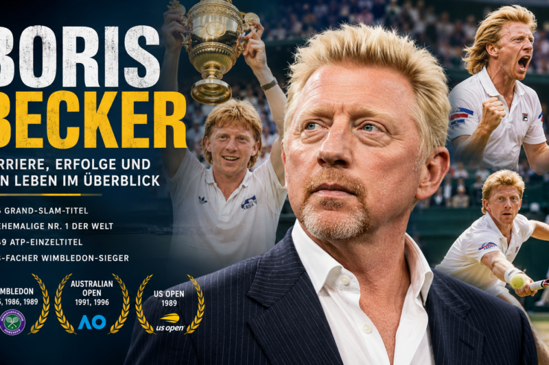 Boris Becker: Karriere, Erfolge und sein Leben im Überblick