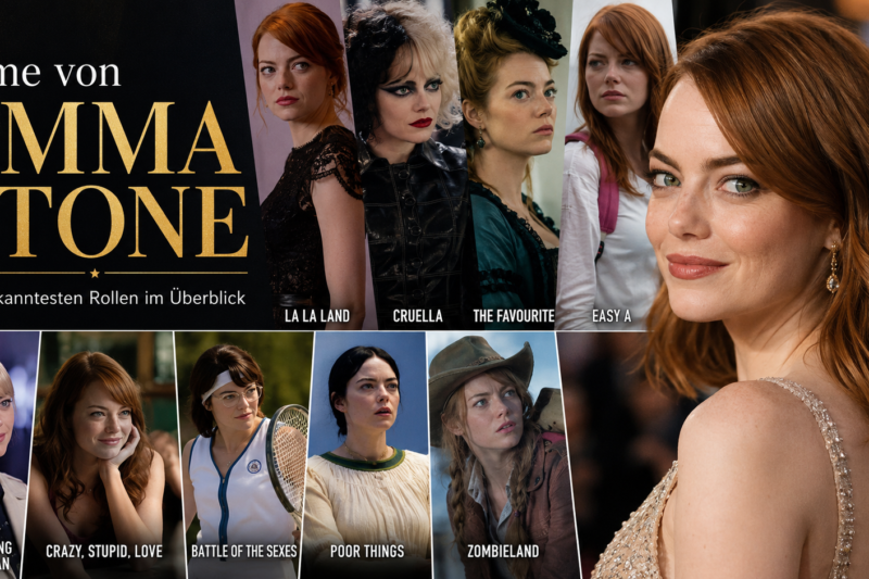 Filme von Emma Stone: Die bekanntesten Rollen im Überblick