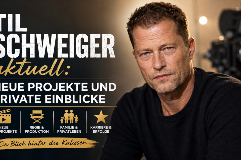 Til Schweiger aktuell: Neue Projekte und private Einblicke