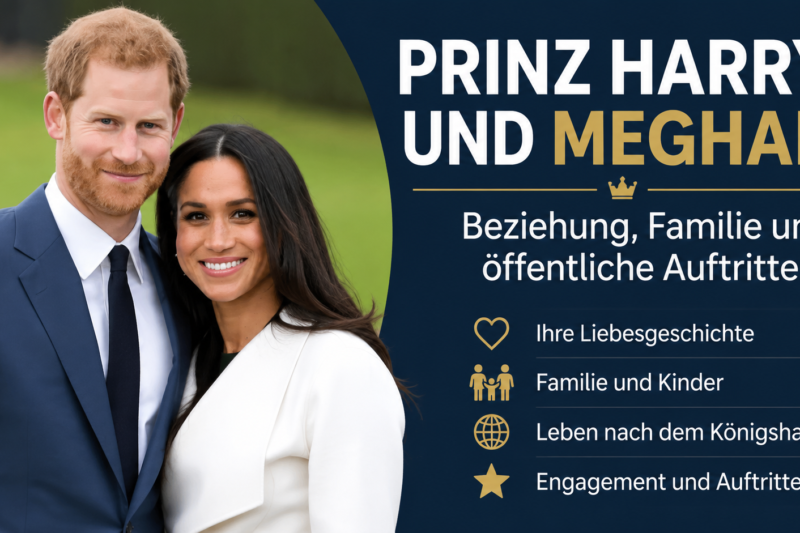 Prinz Harry und Meghan: Beziehung, Familie und öffentliche Auftritte