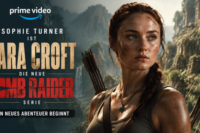 Sophie Turner Lara Croft: Was zur Prime Video Serie bekannt ist
