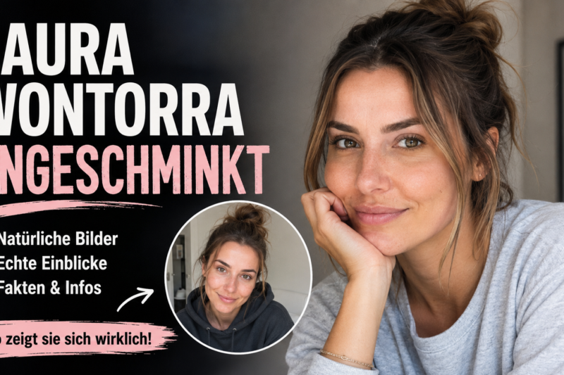 Laura Wontorra ungeschminkt: Natürliche Bilder und Fakten