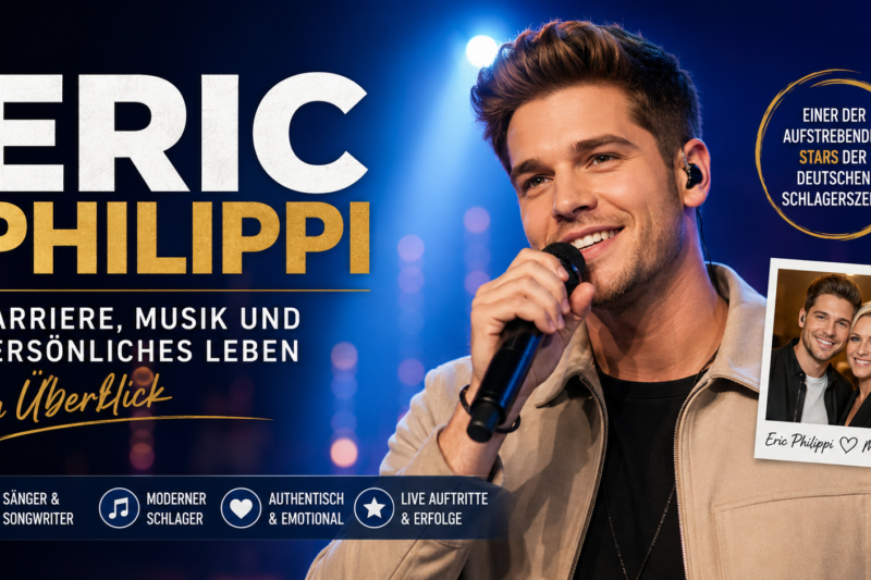 Eric Philippi: Karriere, Musik und persönliches Leben im Überblick