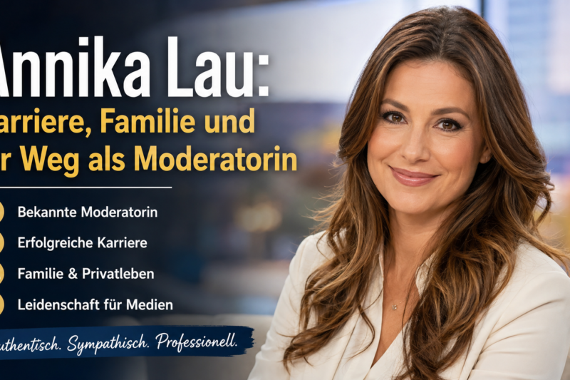 Annika Lau: Karriere, Familie und ihr Weg als Moderatorin