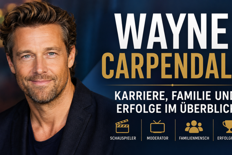 Wayne Carpendale: Karriere, Familie und Erfolge im Überblick