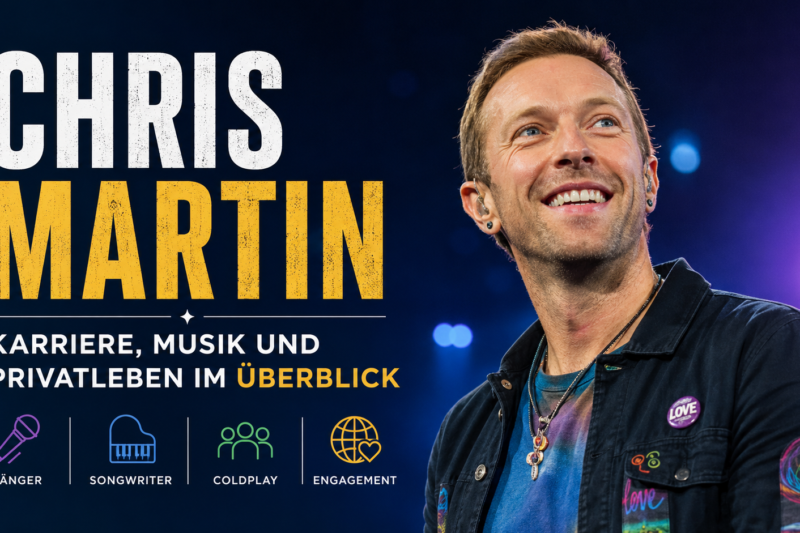 Chris Martin: Karriere, Musik und Privatleben im Überblick