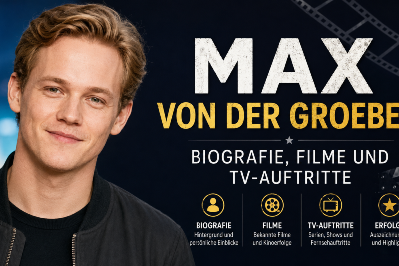 Max von der Groeben: Biografie, Filme und TV-Auftritte – Karriere, Privatleben und Erfolge