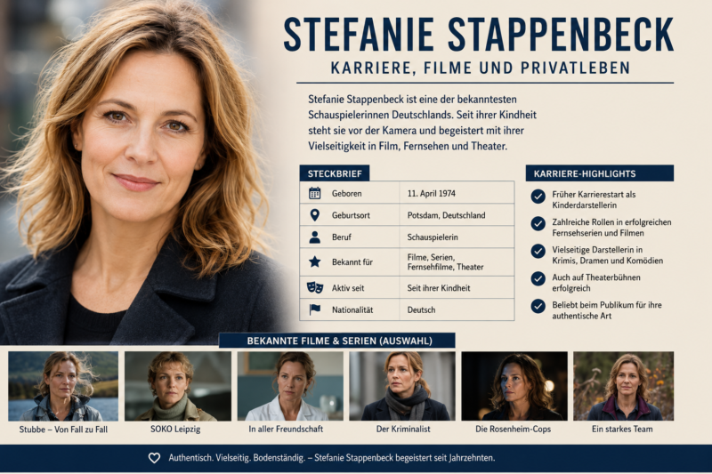 Stefanie Stappenbeck: Karriere, Filme und Privatleben