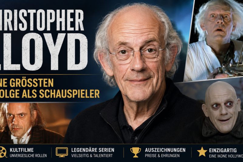 Christopher Lloyd: Seine größten Erfolge als Schauspieler