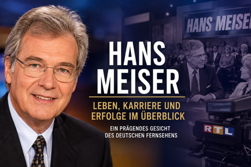 Hans Meiser: Leben, Karriere und Erfolge im Überblick
